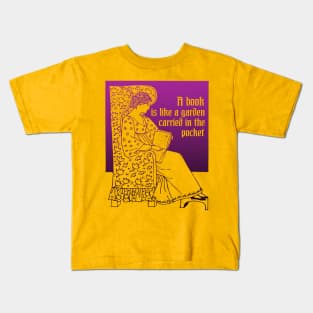 A book is like a garden Kids T-Shirt